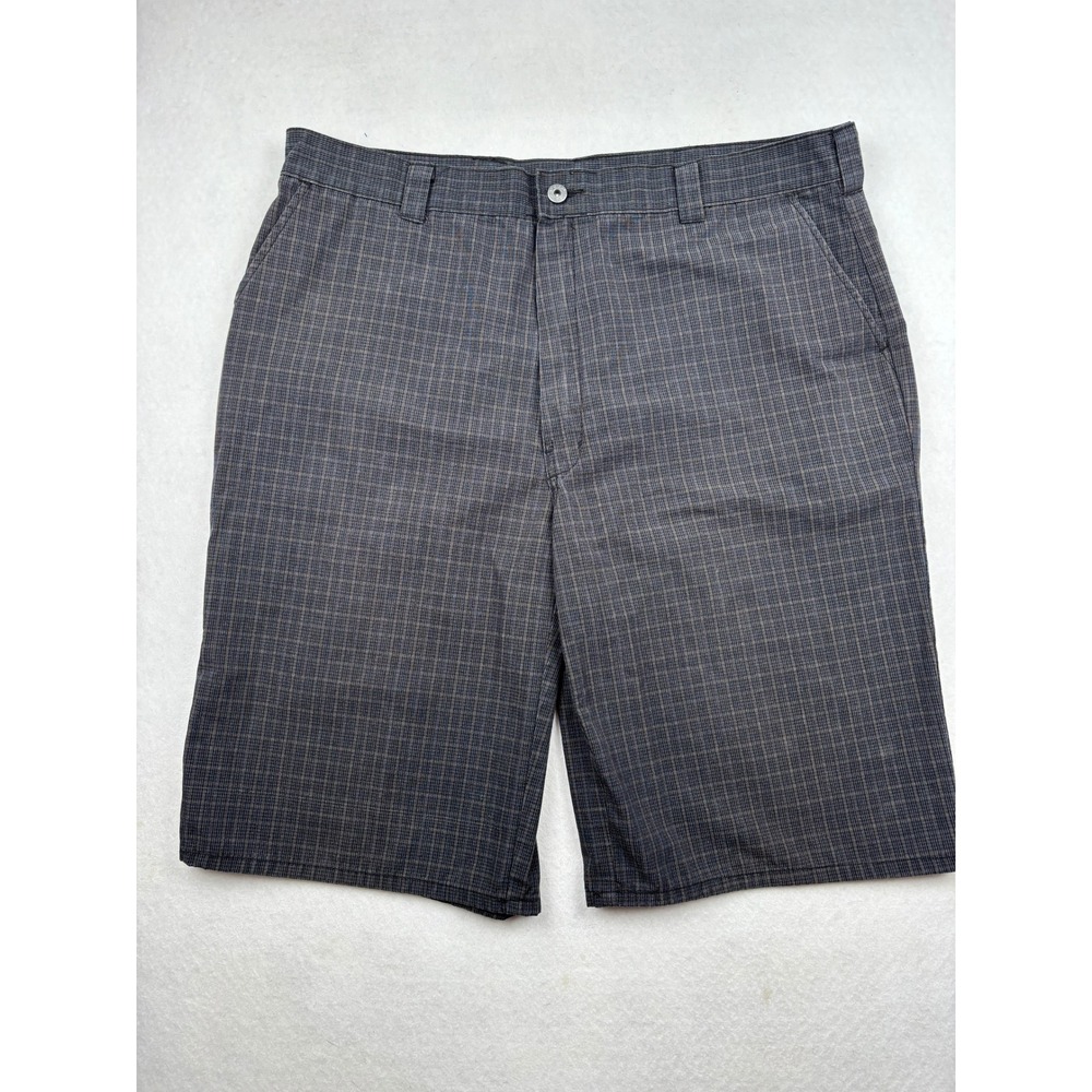 Dickies Plaid Shorts Mens 40 Relaxed Fit Multi Pocket Workwear Skater Streetwear